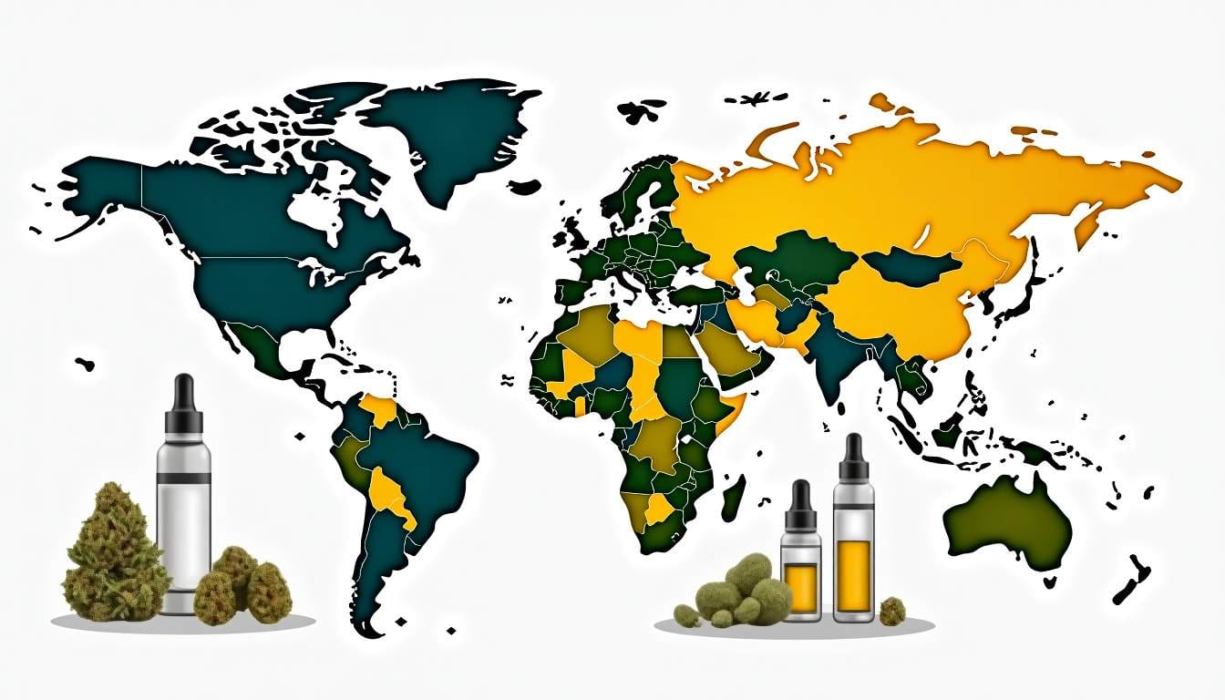 Stor jämförelse av vad Cannabis produkter kostar världen över